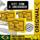 Kit C/3 Unidades Pedra Hume Rapozo Tablete 70g Original