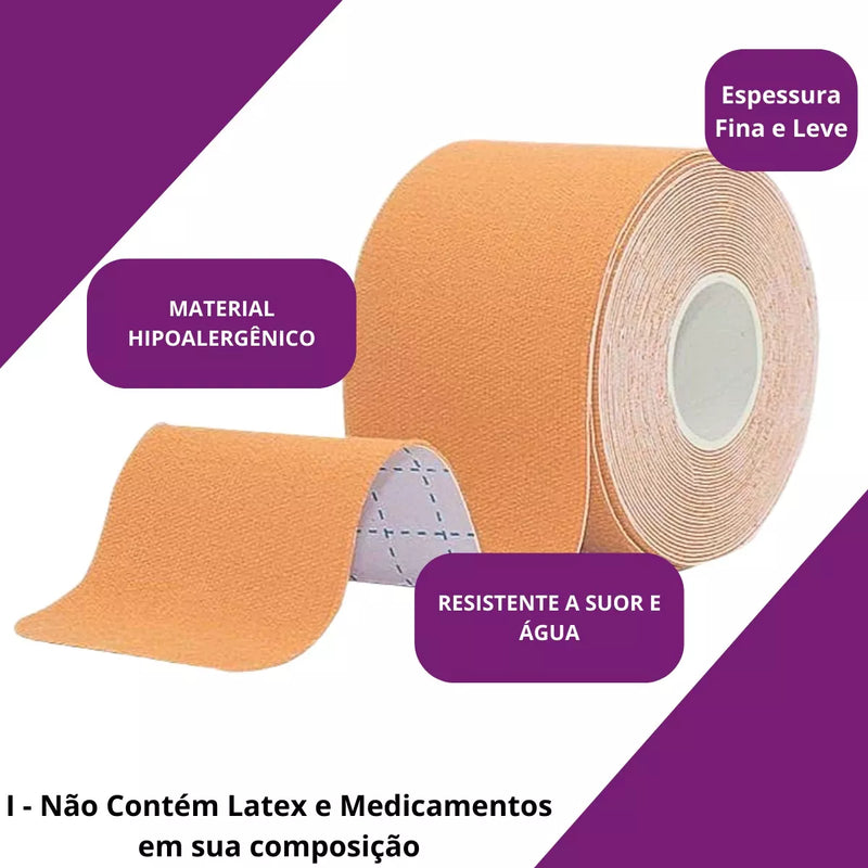 3x Fita Kinesio Tape Muscular Fisioterapia Bandagem Taping