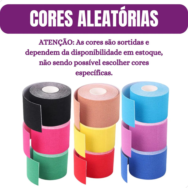 3x Fita Kinesio Tape Muscular Fisioterapia Bandagem Taping