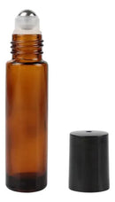 Kit 5 Frascos Roll On Ambar 10ml Perfume Oleo Essencial