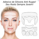 16 Pçs Reutilizável Silicone Anti-rugas Rosto Testa Adesivo