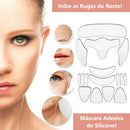 16 Pçs Reutilizável Silicone Anti-rugas Rosto Testa Adesivo