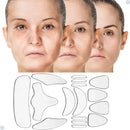 16 Pçs Reutilizável Silicone Anti-rugas Rosto Testa Adesivo