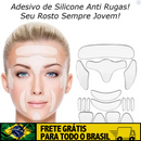 16 Pçs Reutilizável Silicone Anti-rugas Rosto Testa Adesivo