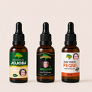 Trio Jojoba + Rosa Mosqueta + Pequi - 100% Puros