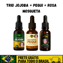 Trio Jojoba + Rosa Mosqueta + Pequi - 100% Puros